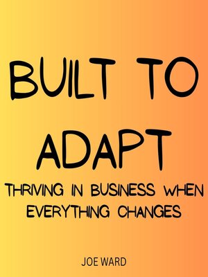 cover image of Built to Adapt
